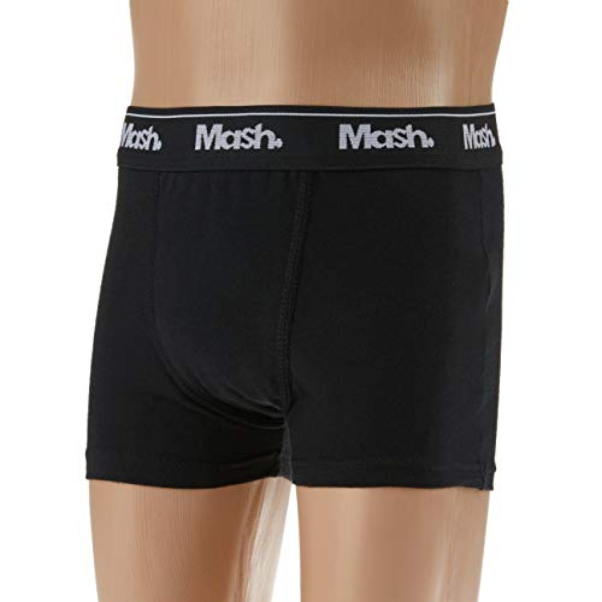 Kit Cuecas Boxer Mash Preto Tamanho M com 2 Unidades