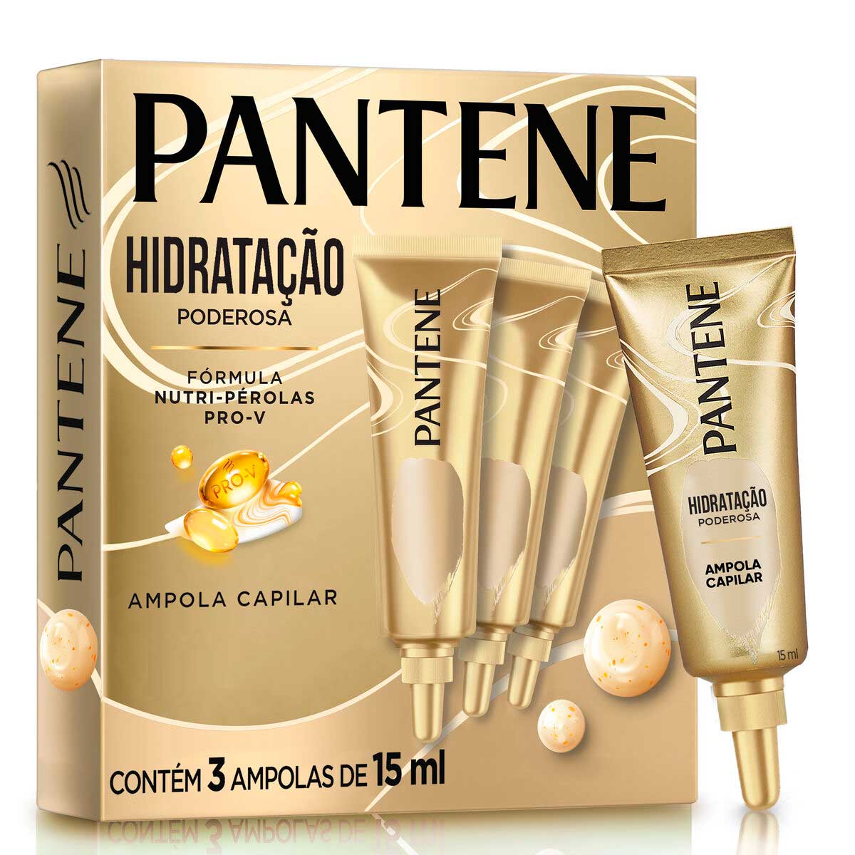 Kit Ampola Pantene Hidratação Poderosa 45 ml