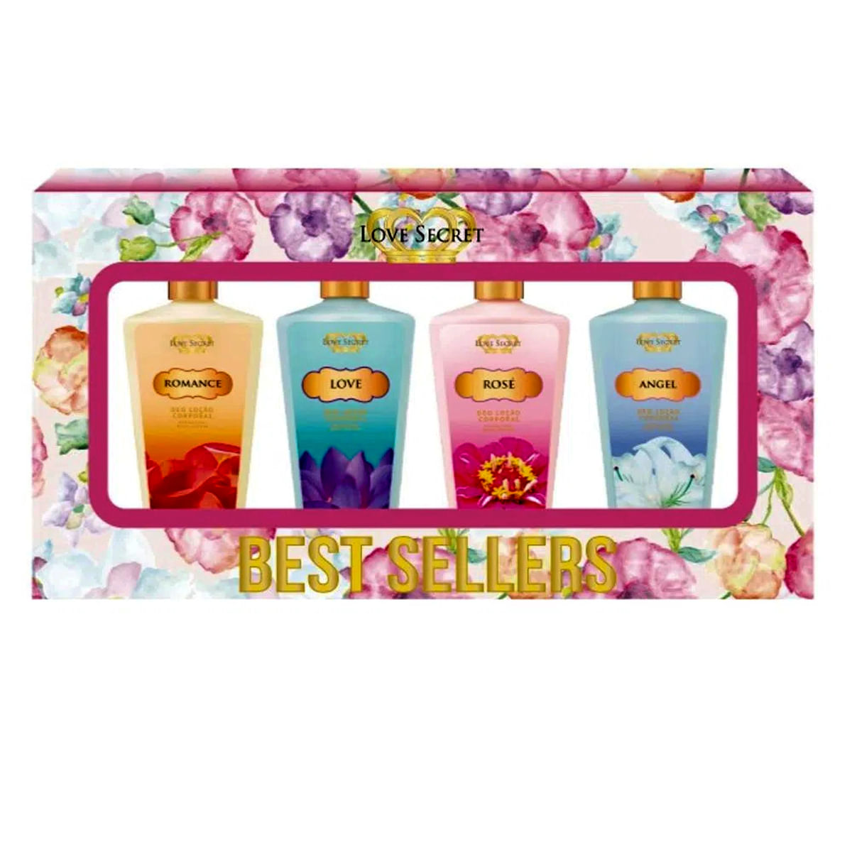 Kit Best Sellers Love Secret 4 Frascos 60ml