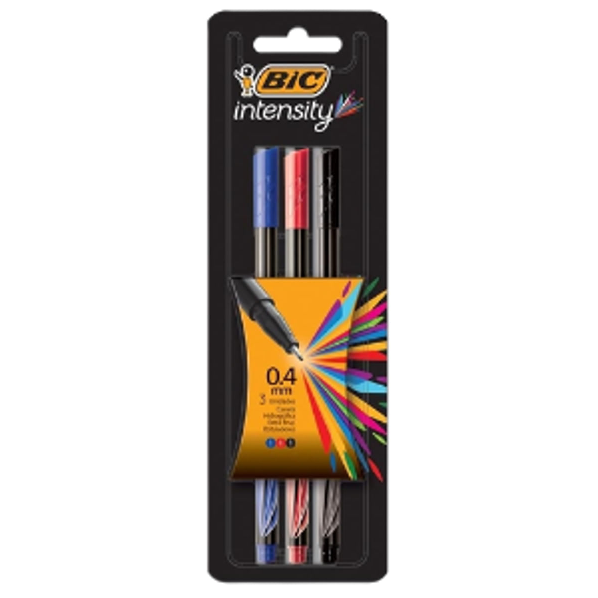 Kit Caneta Esferográfica Bic Intensity com 3 Unidades