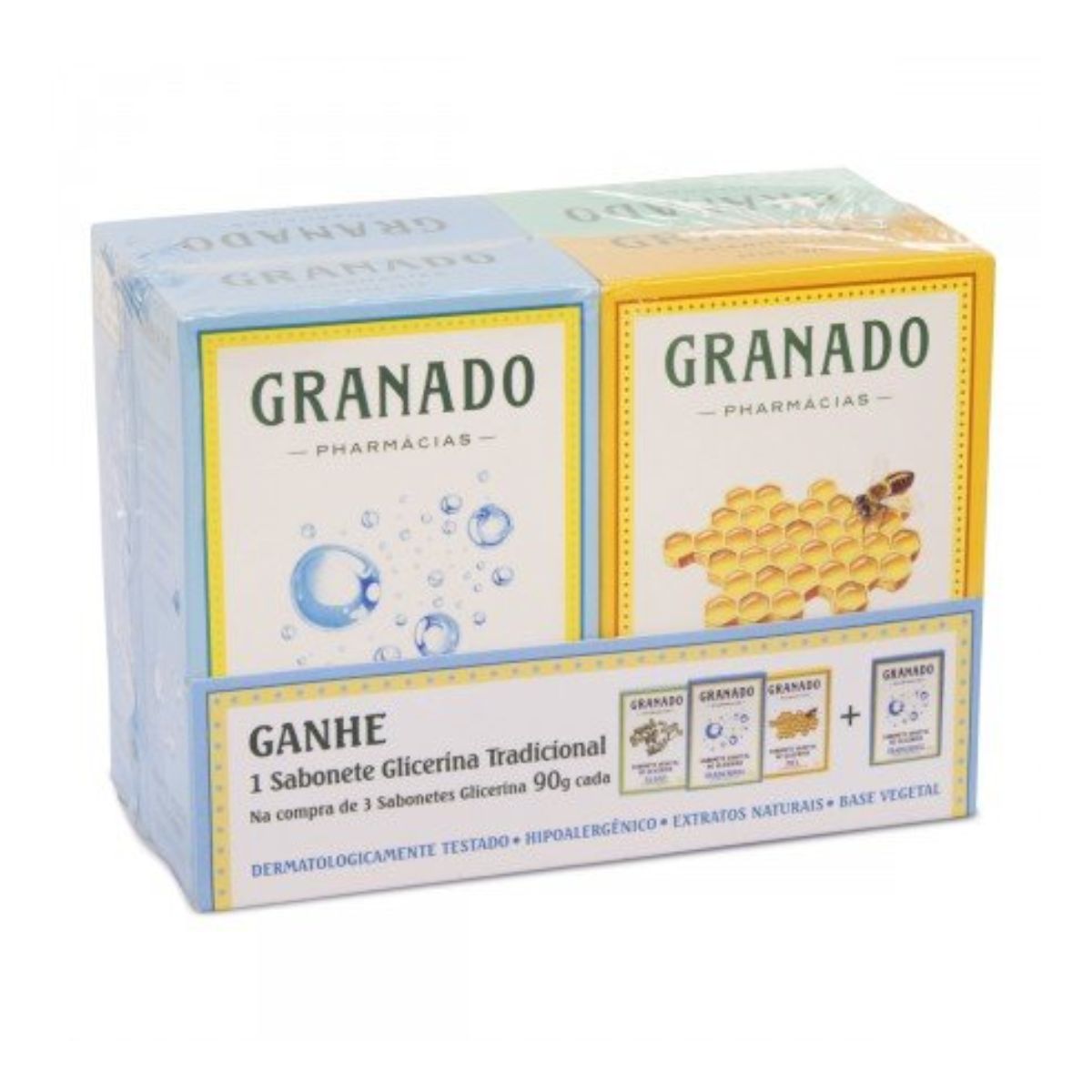 Kit Sabonete de Glicerina Granado L4P3