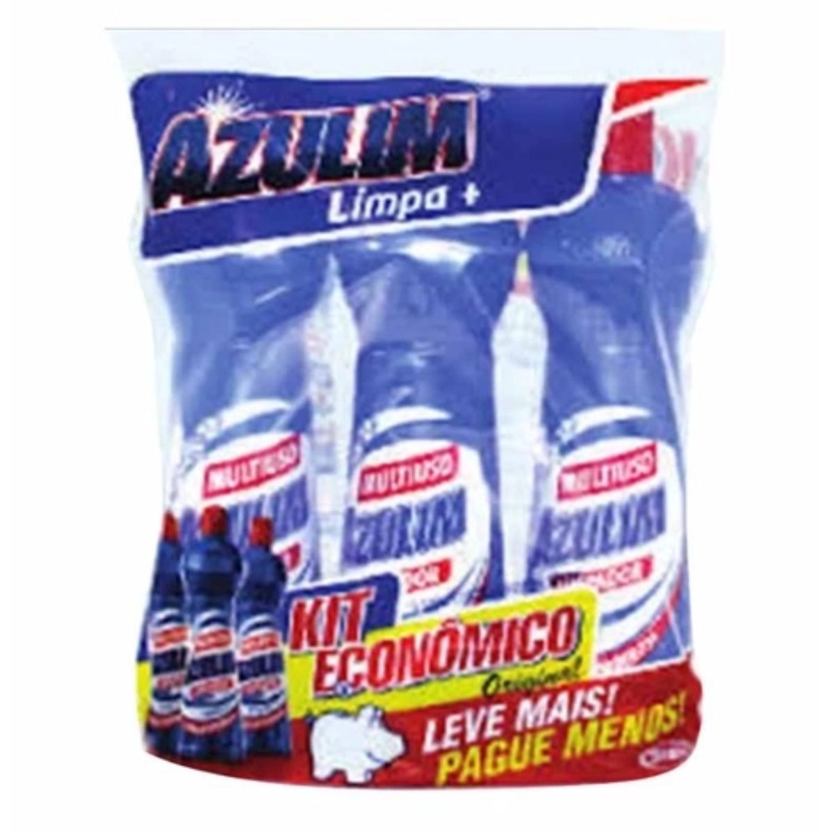 Kit Limpador Multiuso Original Azulim 3 X 500 ml