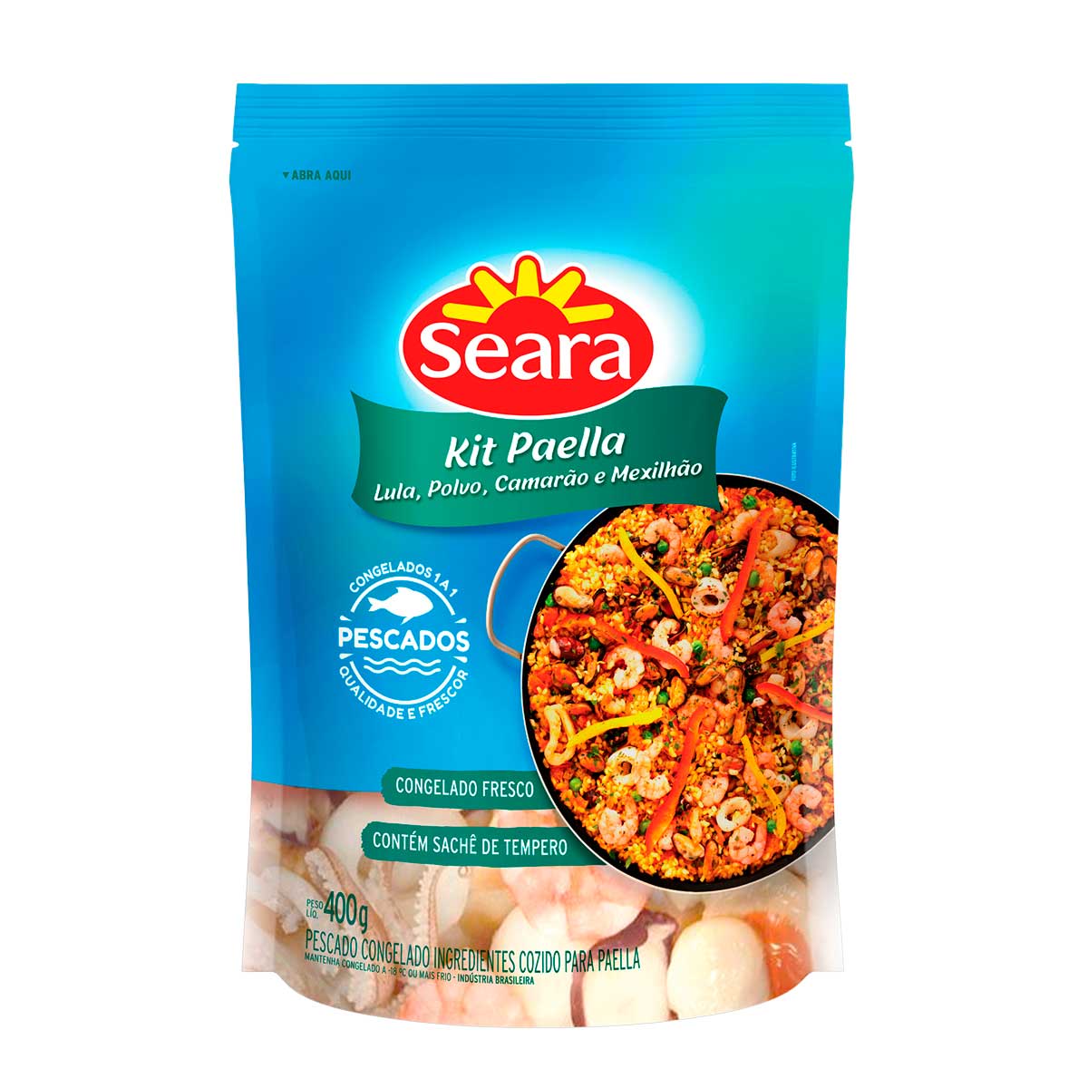 Kit Paella Congelada Seara 400 g