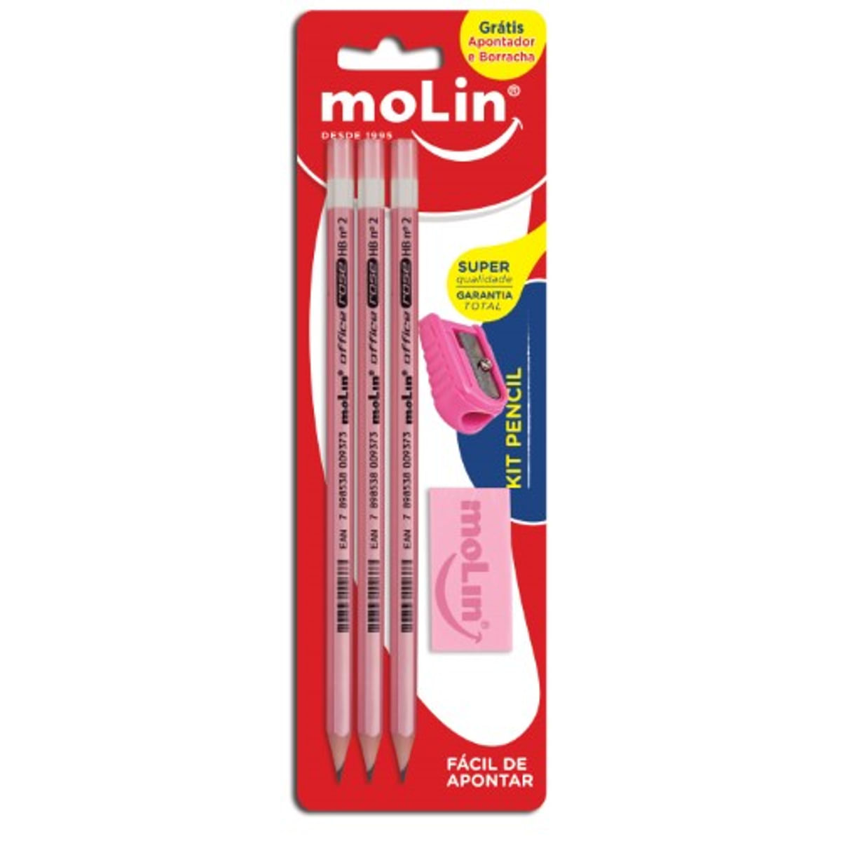 Kit Pencil Molin 5 Peças