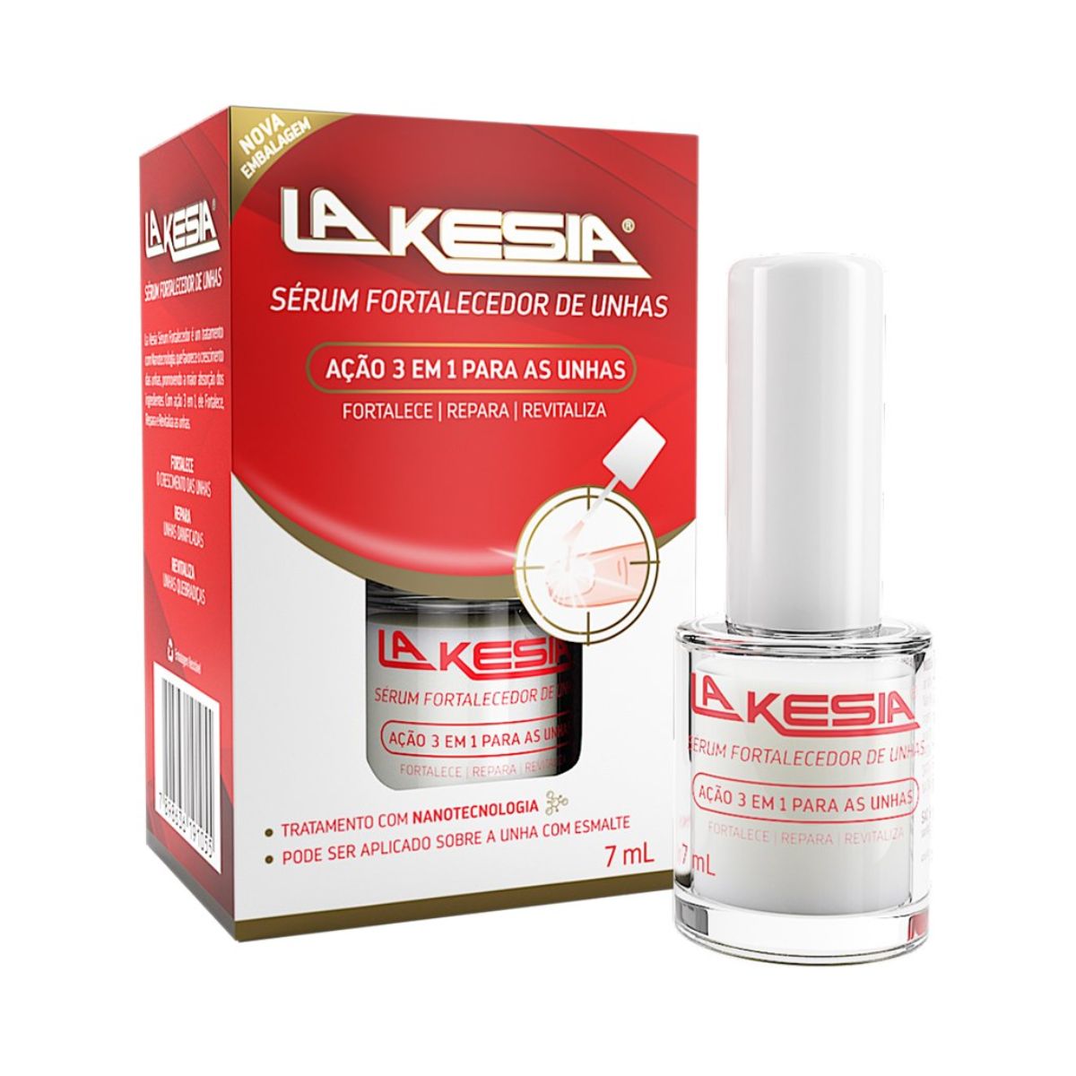 Fortalecedor de Unhas Esmalte La Kesia 7ml