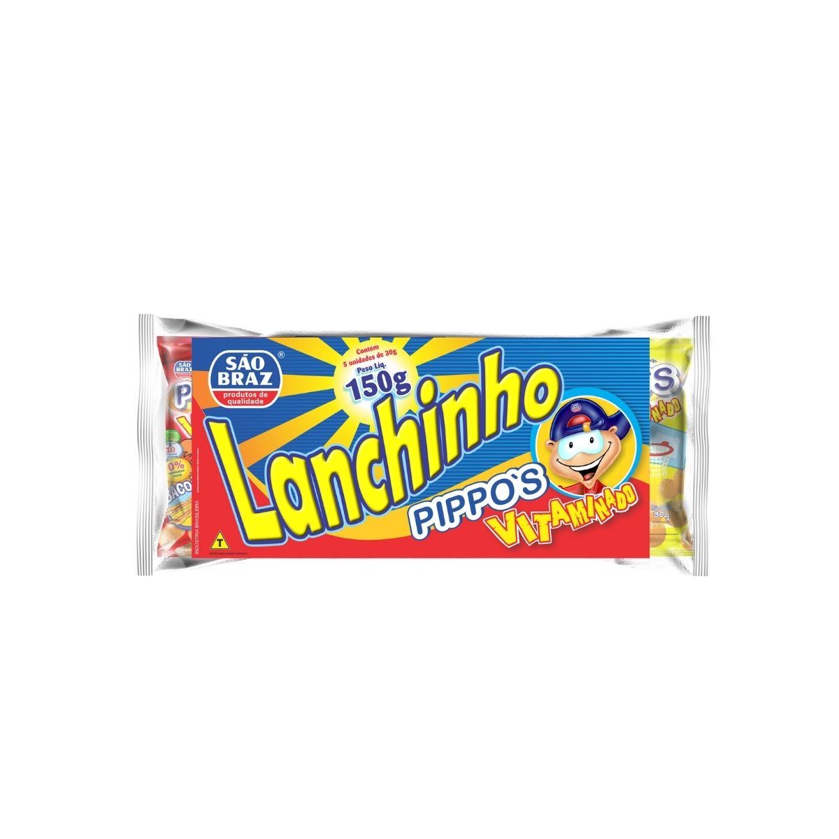 Lanchinho Pipos Sortidos 150 g