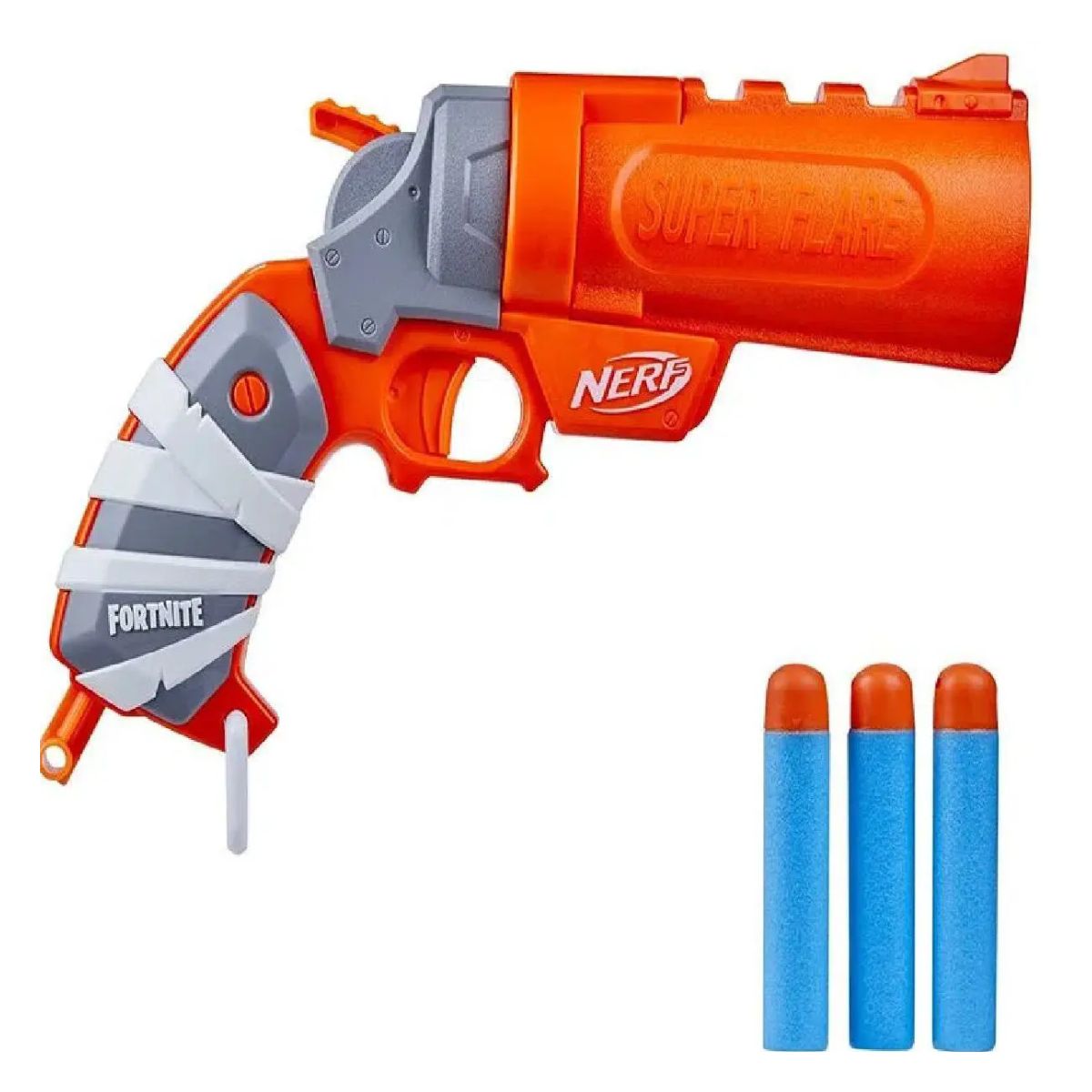 Lançador de Dardos Nerf Fortnite Flare Laranja Hasbro