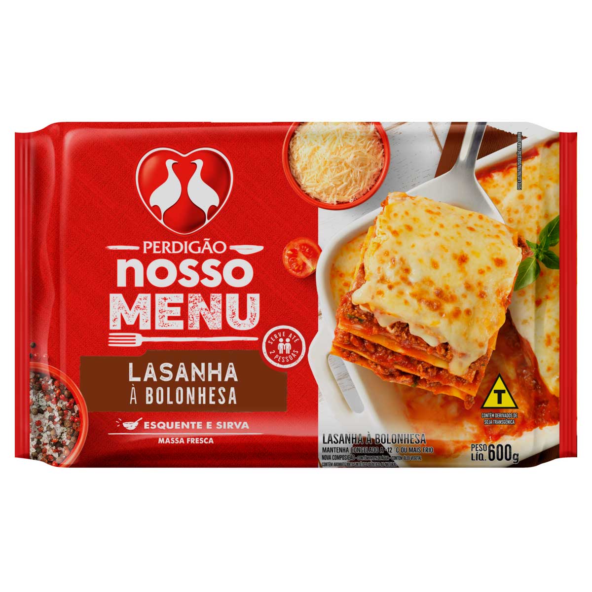 Lasanha à Bolonhesa Perdigão 600g