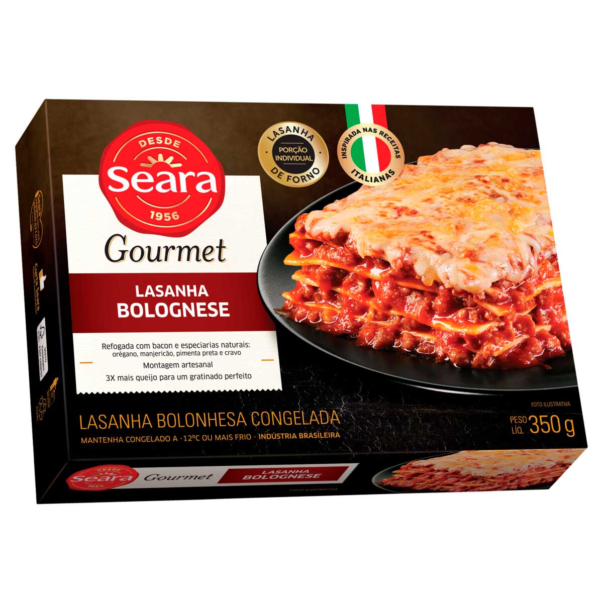 Lasanha Bolognese Seara Gourmet 350g