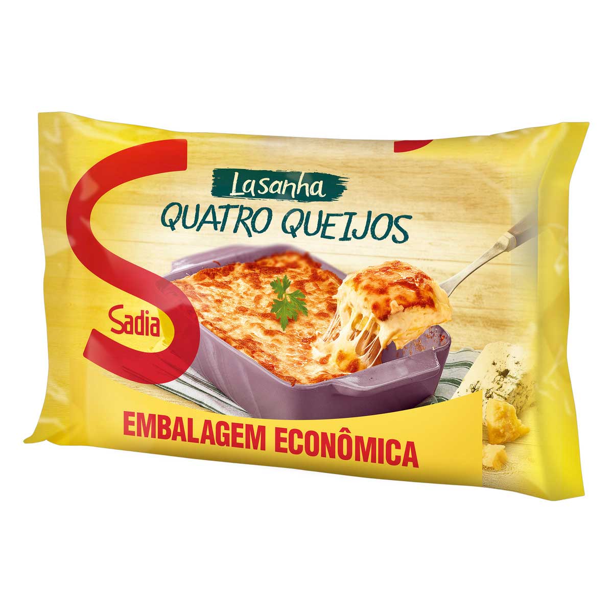 Lasanha Quatro Queijos Sadia Pacote 1 Kg