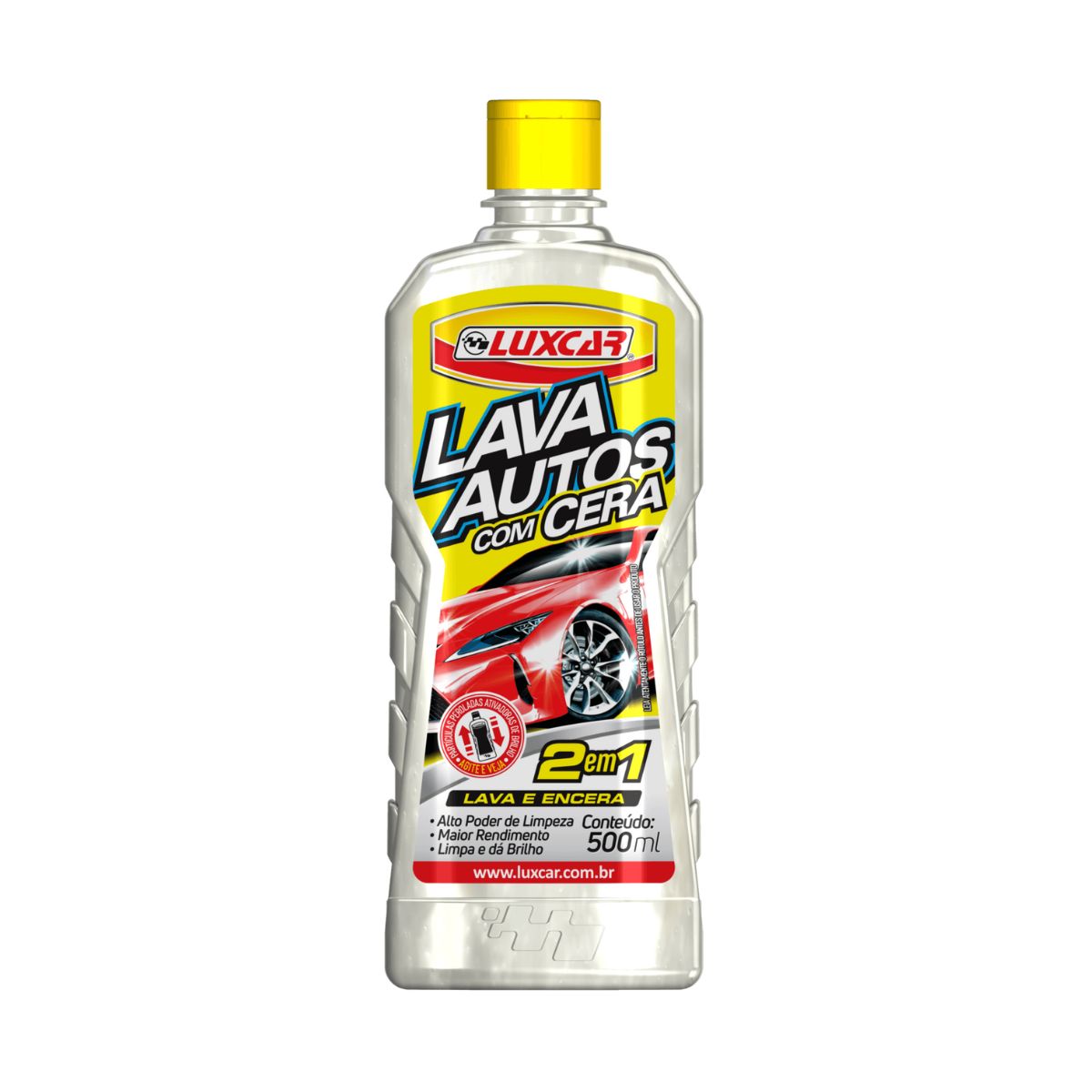 Lava Autos com cera Luxcar 500 ml