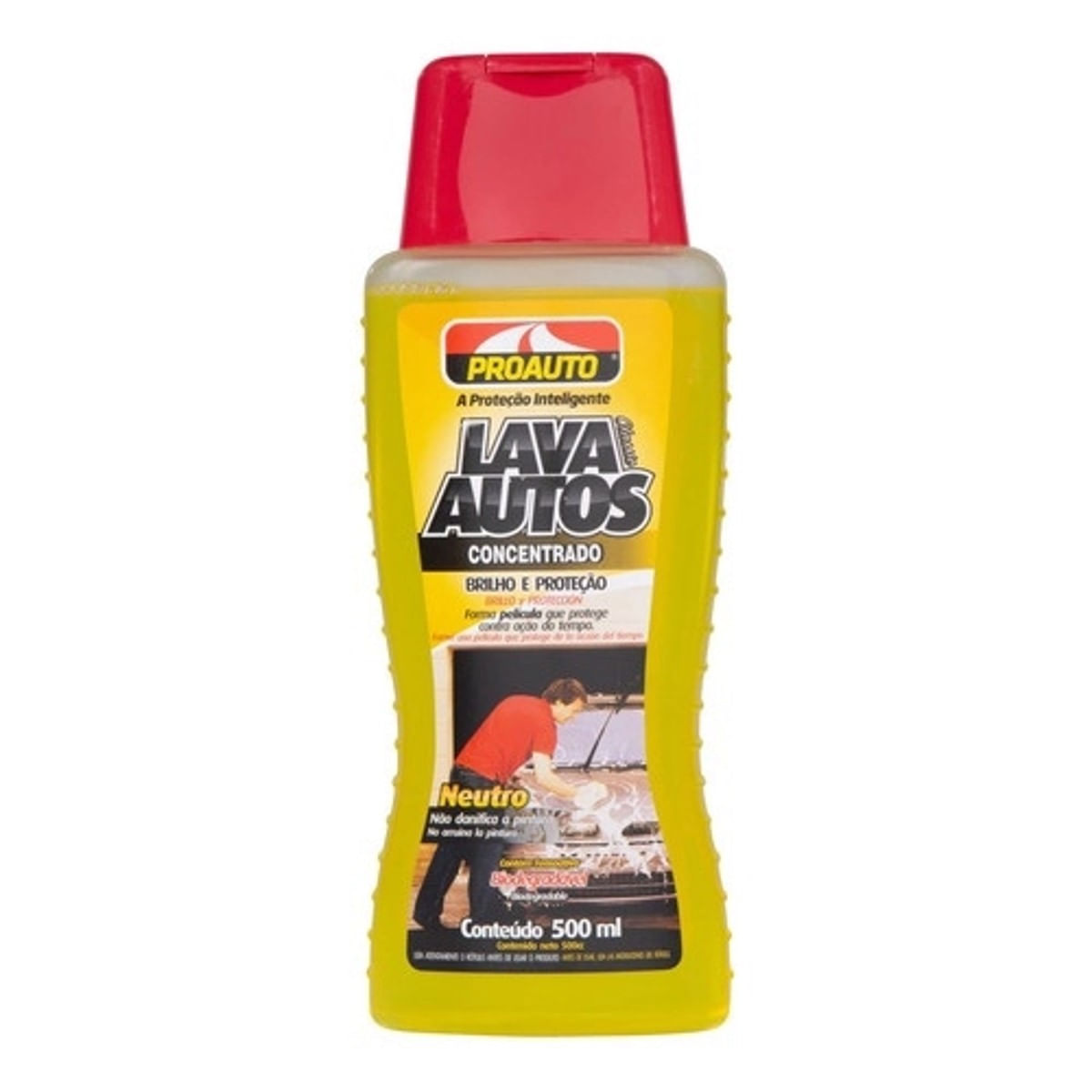 Lava Autos Concentrado Neutro Proauto 500ml