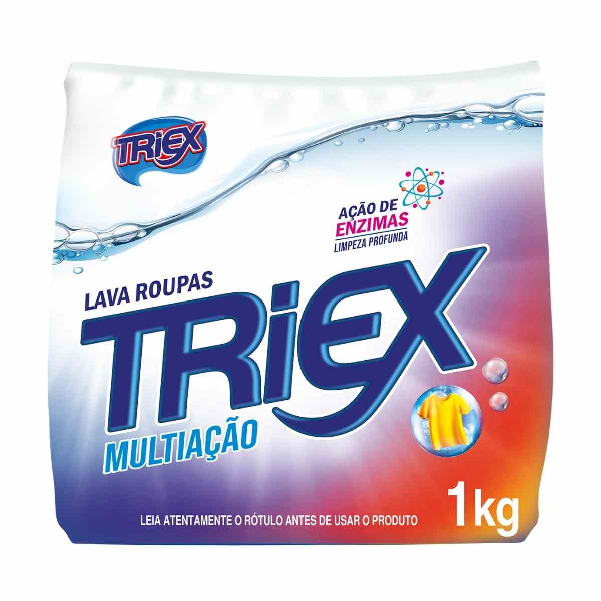 Lava Roupa em Pó Triex Multiação 1 kg