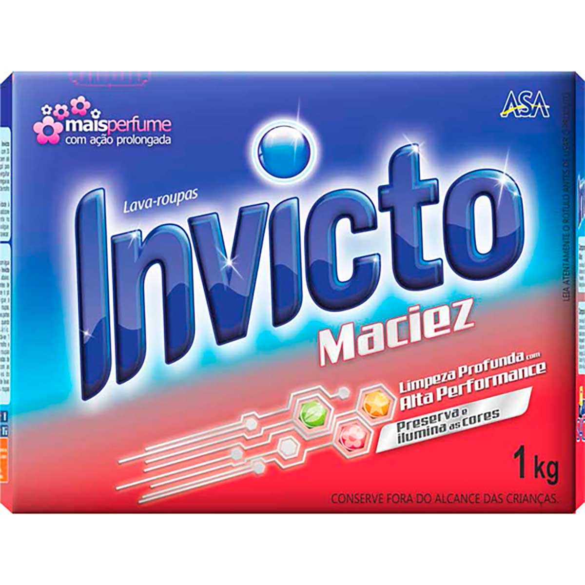 Lava Roupa Po Invicto Maciez 1 Kg