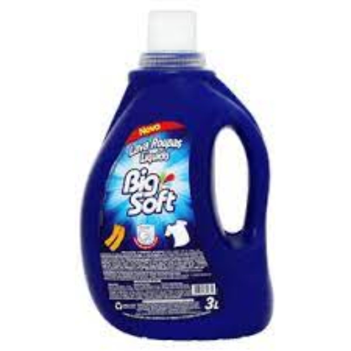 Lava Roupa Liquido Big Soft 3 L