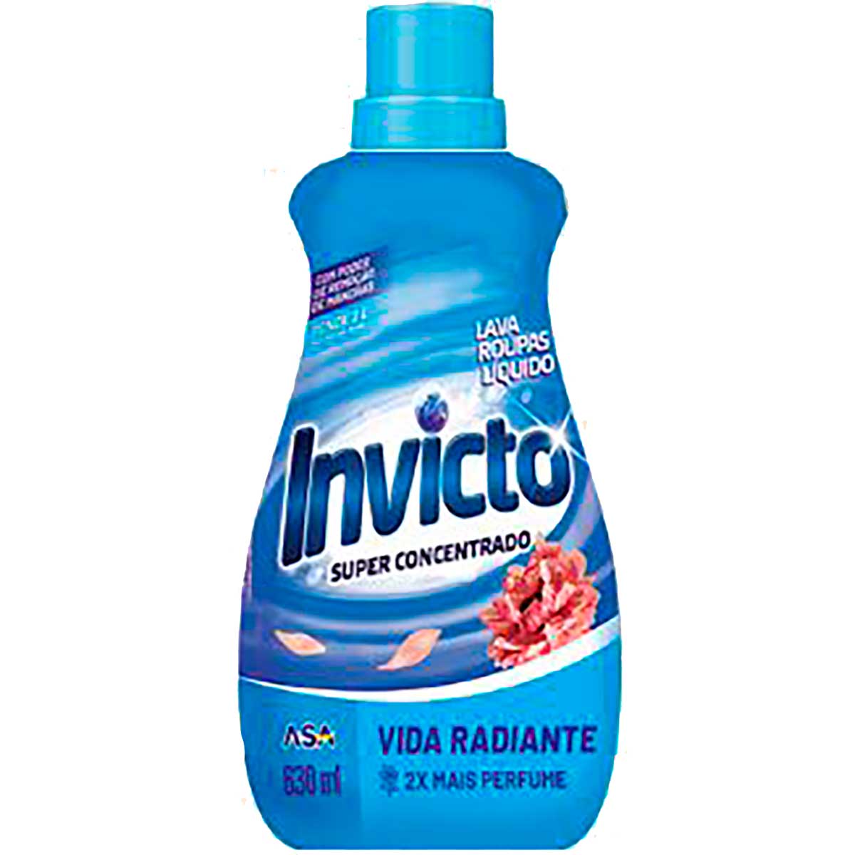 Lava Roupas Líquido Invicto Vida Radiante 630 ml