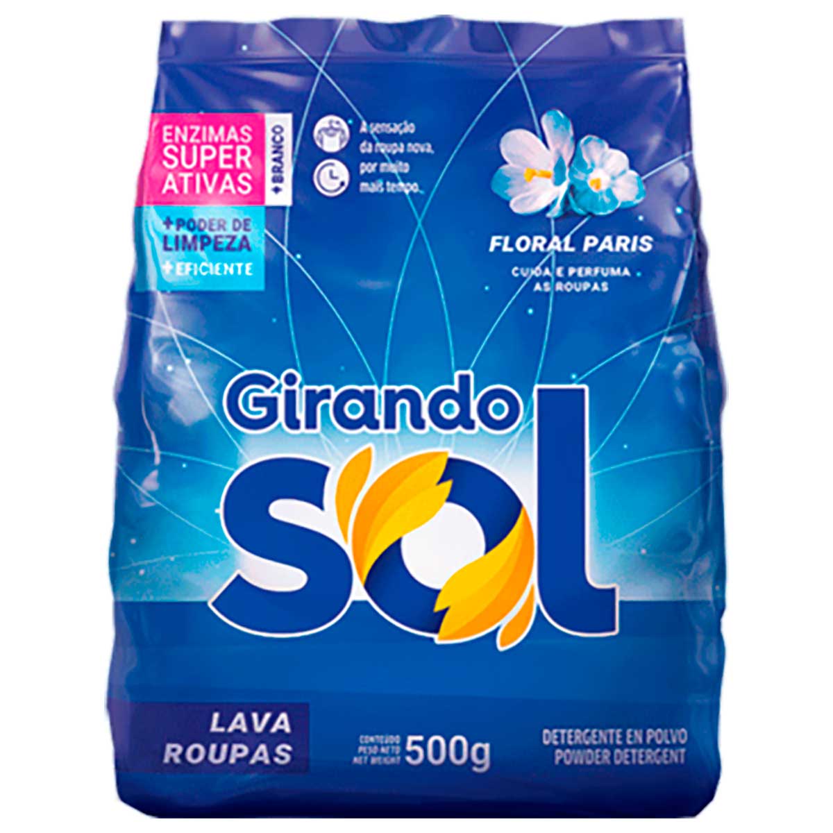 Lava Roupas Po Girando Sol Lavanda 500 g