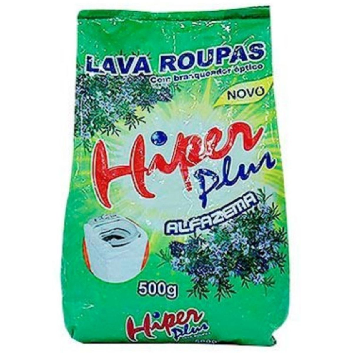 Lava Roupas Pó Hiper Plus Alfazema 500 g