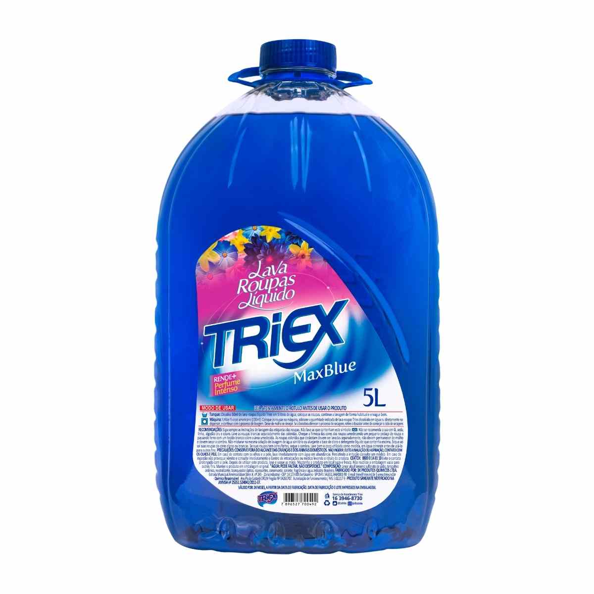 Lava Roupas Triex Max Blue 5 l