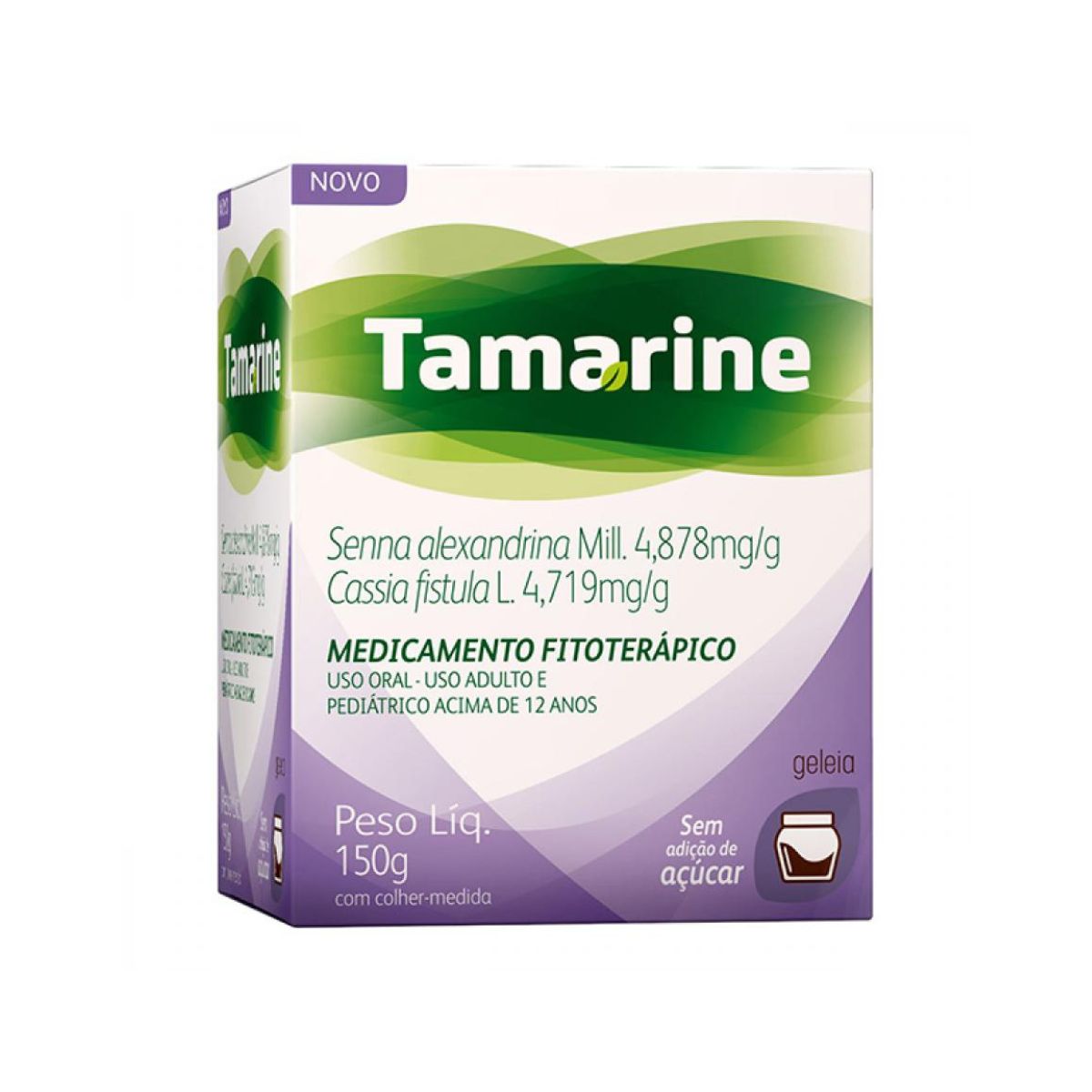 Laxante Fitoterápico Tamarine Geléia Zero Açúcar 150g