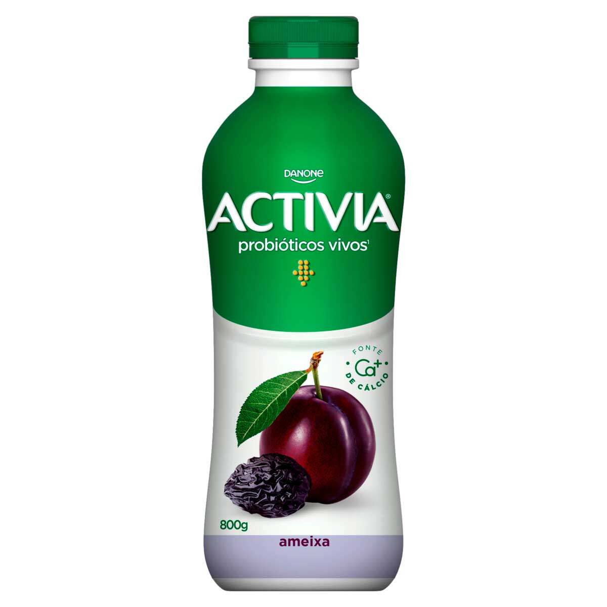 Leite Fermentado Parcialmente Desnatado Sabor Ameixa Activia 800g