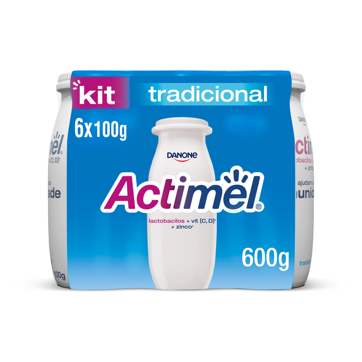 Leite Fermentado Actimel Tradicional 600g