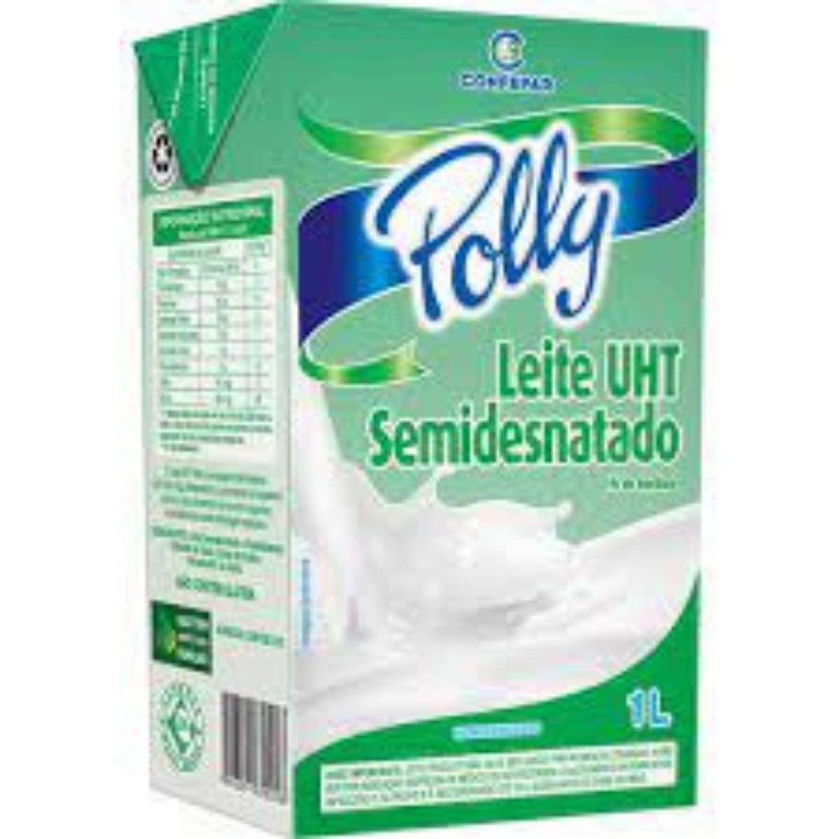 Leite L Vida Polly Semi Desnatado 1 L