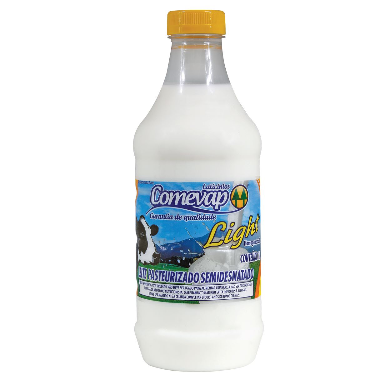 Leite Pasteurizado Light Comevap 1 Litro