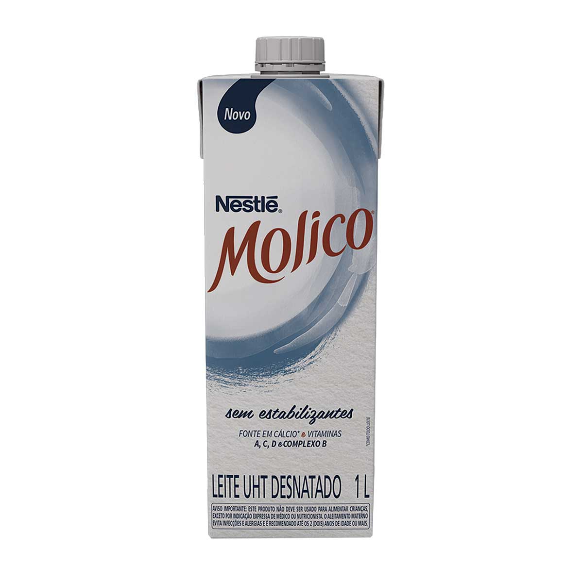 Leite UHT Desnatado Nestlé Molico 1 L