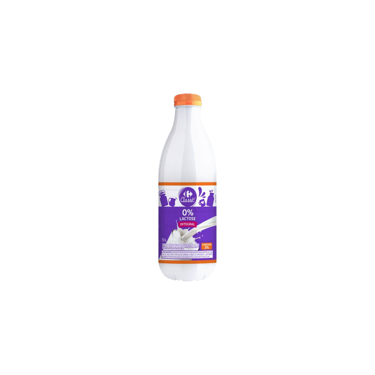 Leite Uht Integral sem Lactose Classic 1 L