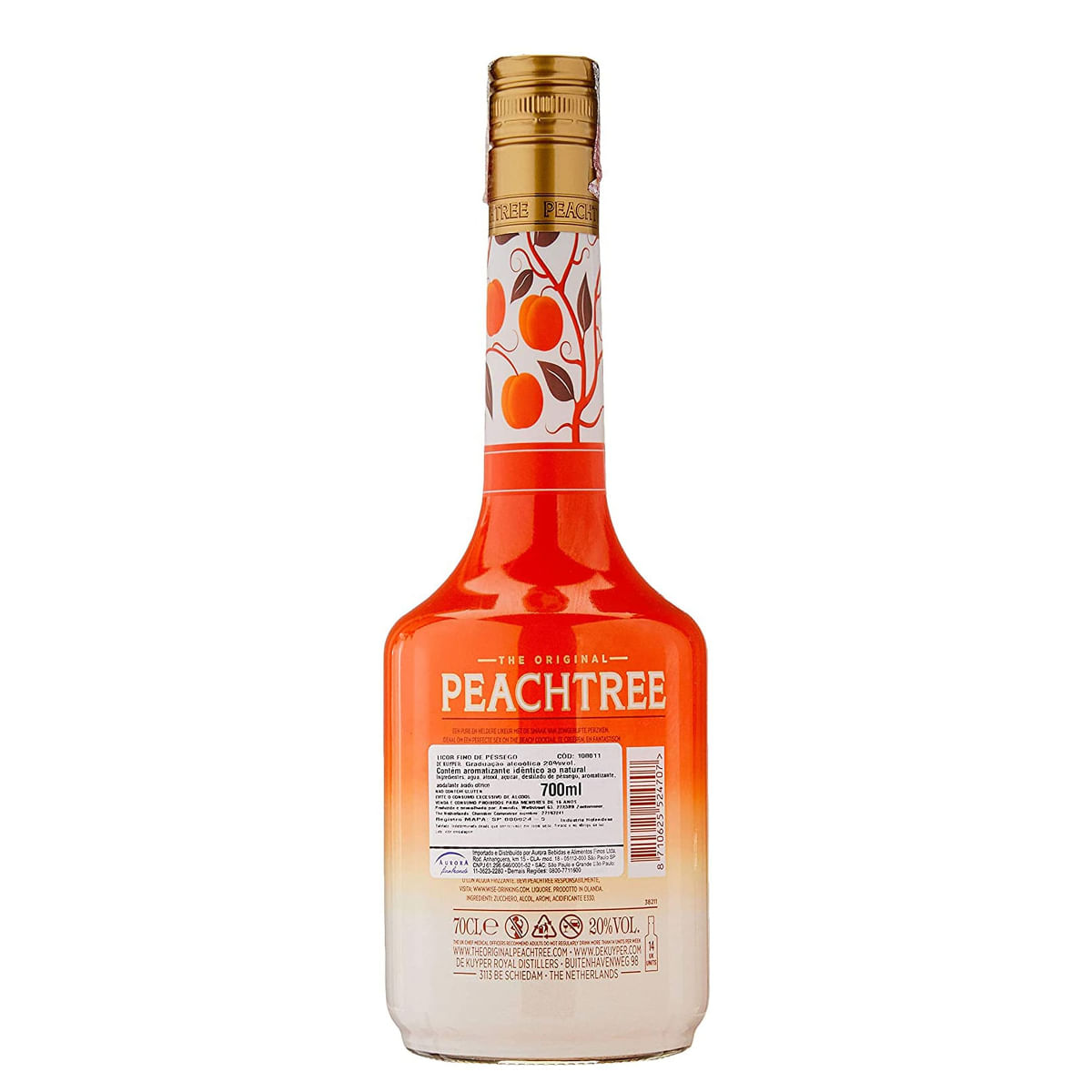 Licor de Pêssego Peachtree 700 ml