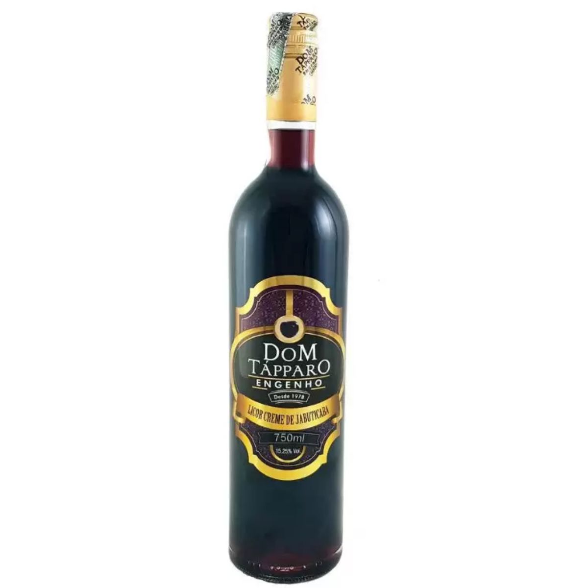 Licor de Cachaça Dom Tápparo Sabor Creme de Jabuticaba 750ml