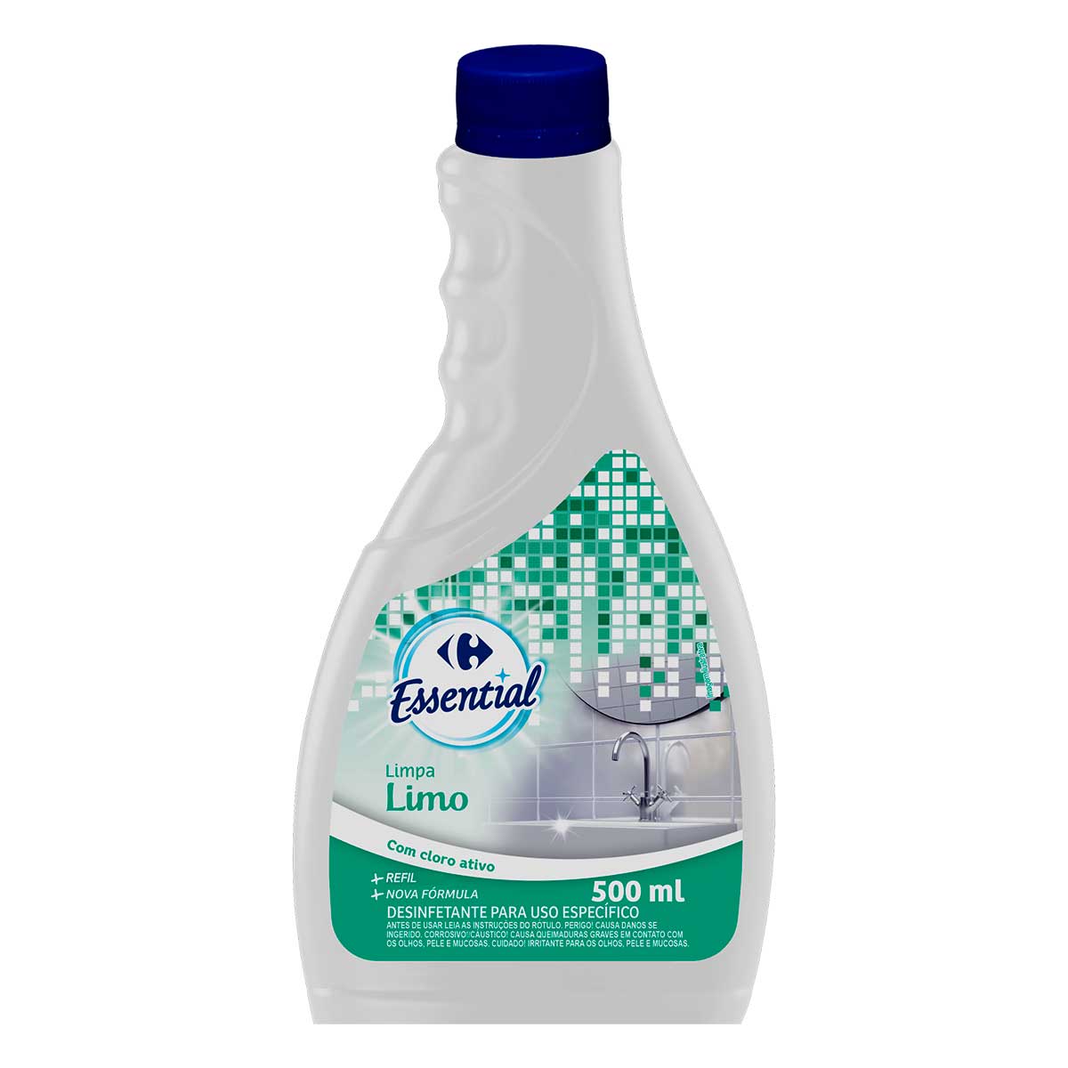 Limpa Limo Carrefour Essential 500ml Refil