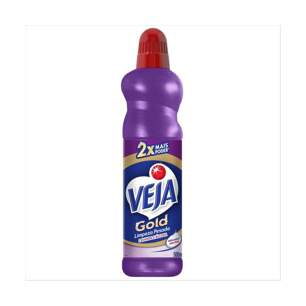 Limpa Piso com Álcool Veja Gold Lavanda 500ml