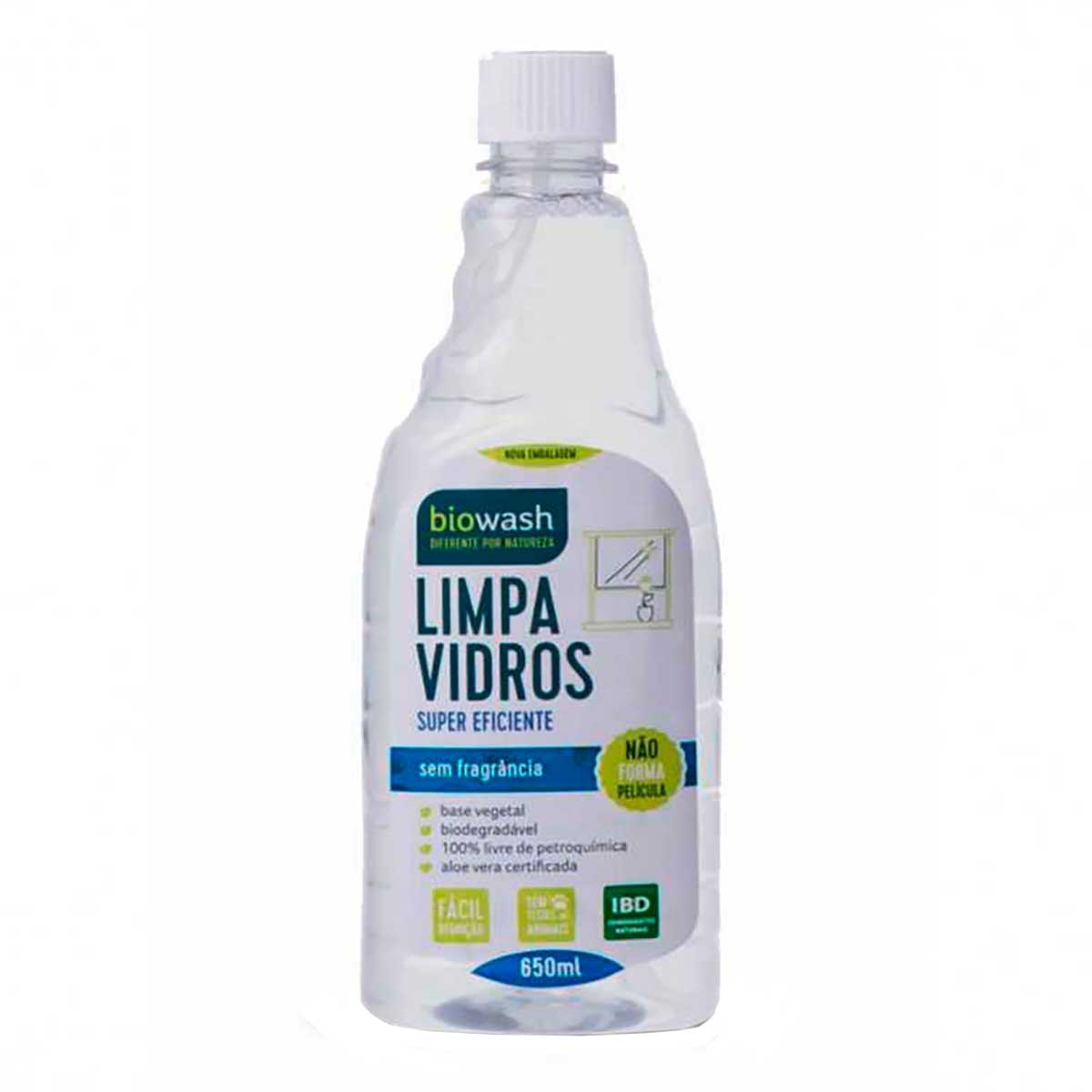 Limpa Vidros Biowash Rf 650 ml