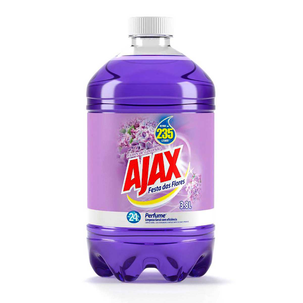 Limpador Diluível Ajax Festa das Flores Lavanda 3,8 L