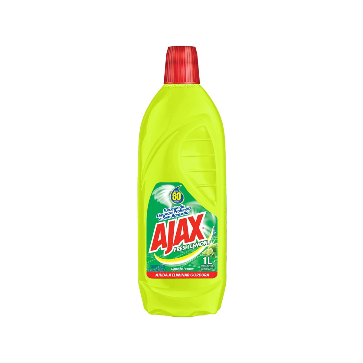 Limpador Diluível Ajax Fresh Lemon 1L