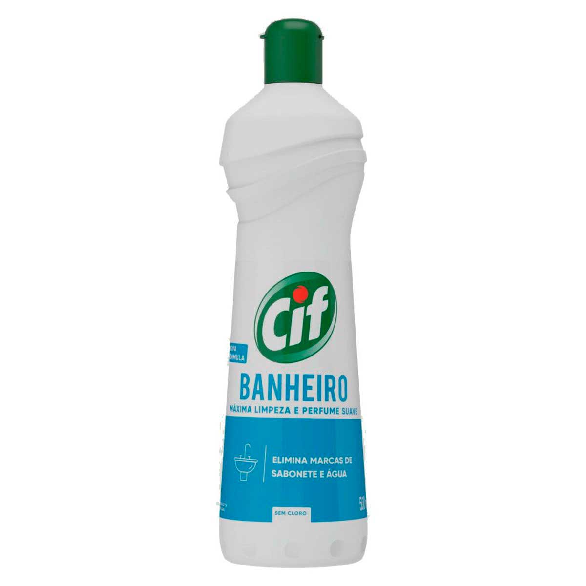 Limpador Especialista Cif Banheiro Sem Cloro Squeeze 500 ml