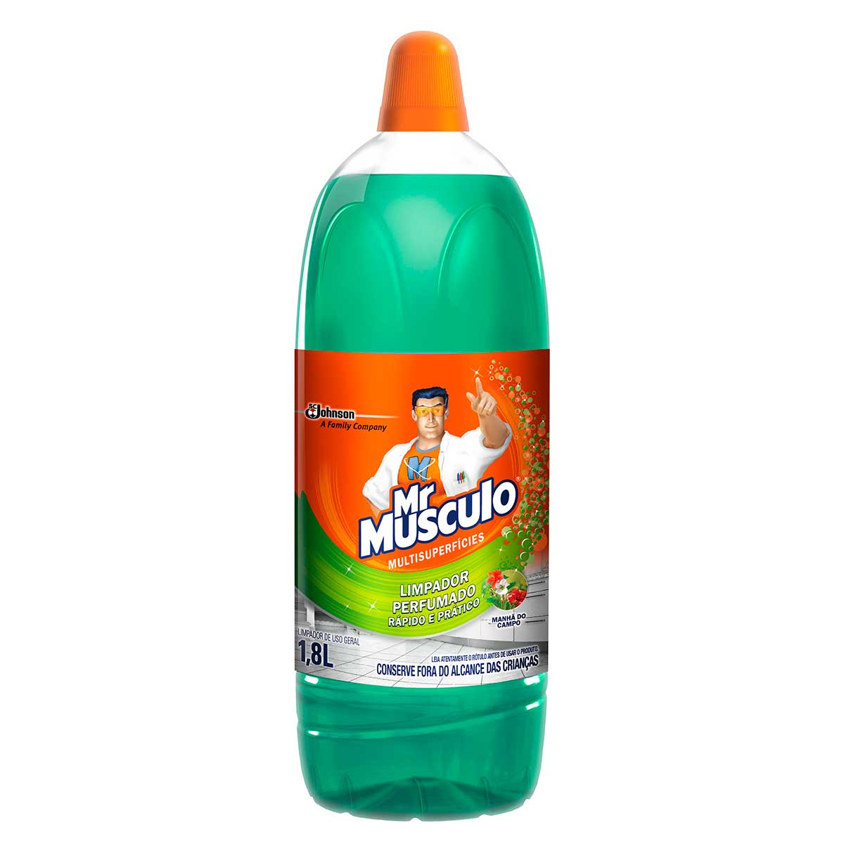 Limpador Multiuso Perfumado Mr Músculo Manhã do Campo 1,8 L