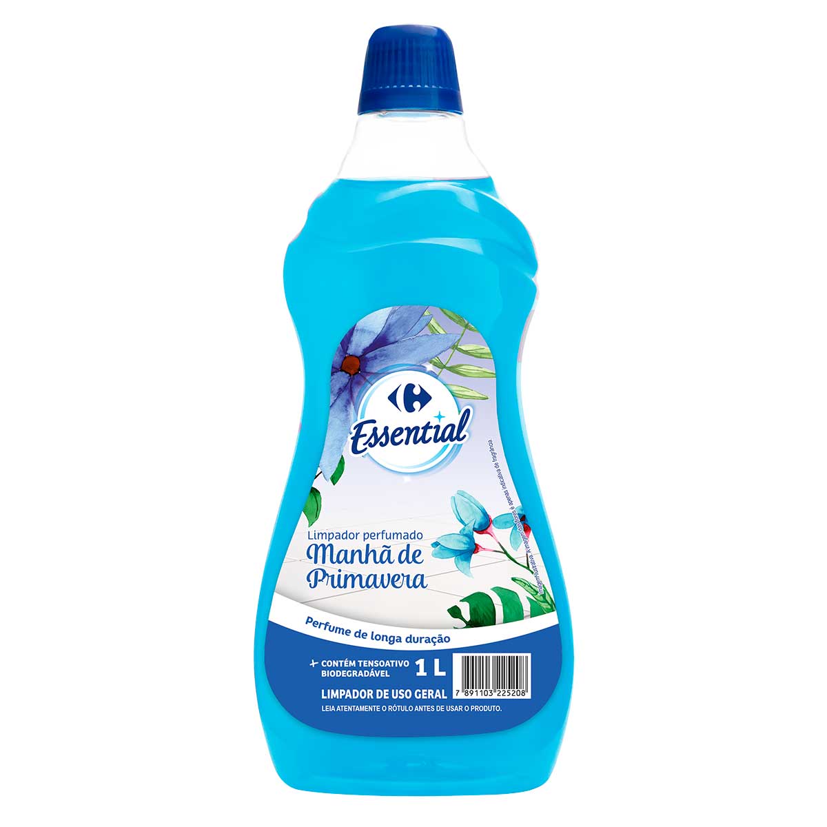 Limpador Perfumado Carrefour Essential Azul 1L