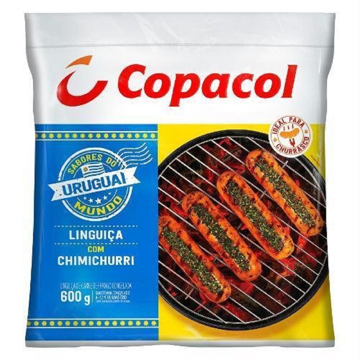 Linguiça de Frango Chimichurri Congelada Copacol 600 g