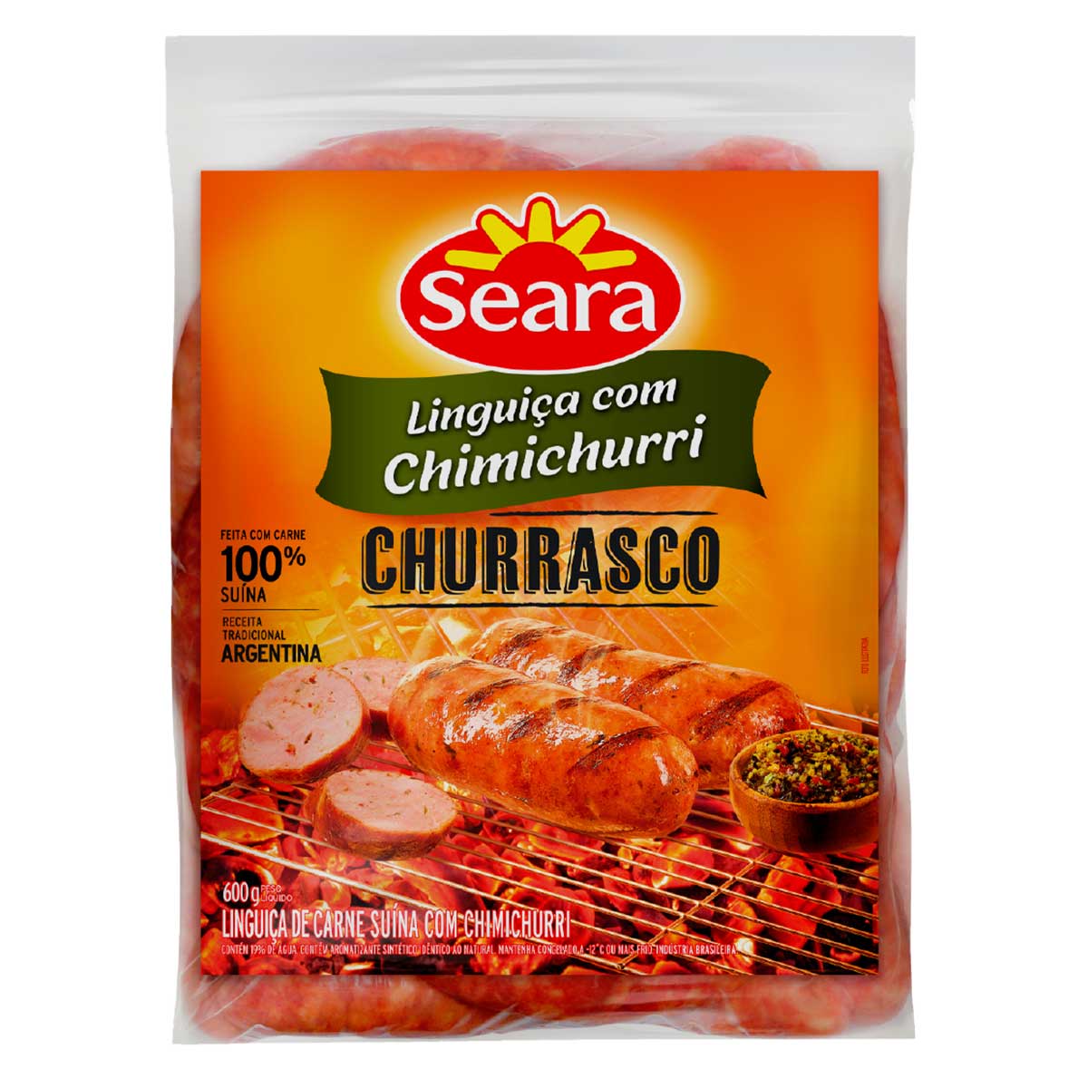 Linguiça com Chimichurri Churrasco Seara 600g