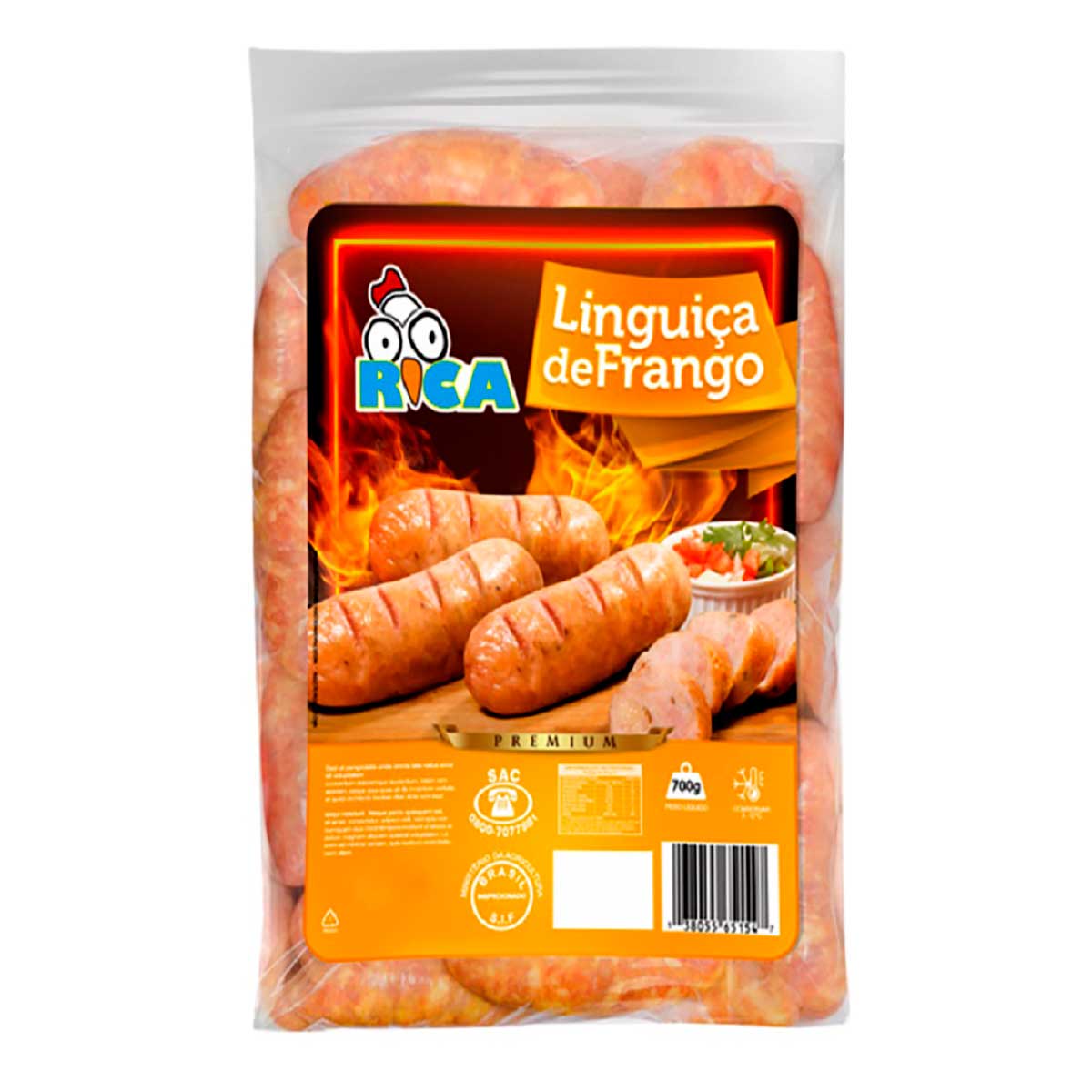 Linguiça de Frango Rica 700 g