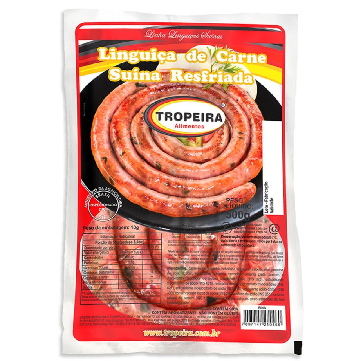 Linguiça de Pernil Tropeira 500 g