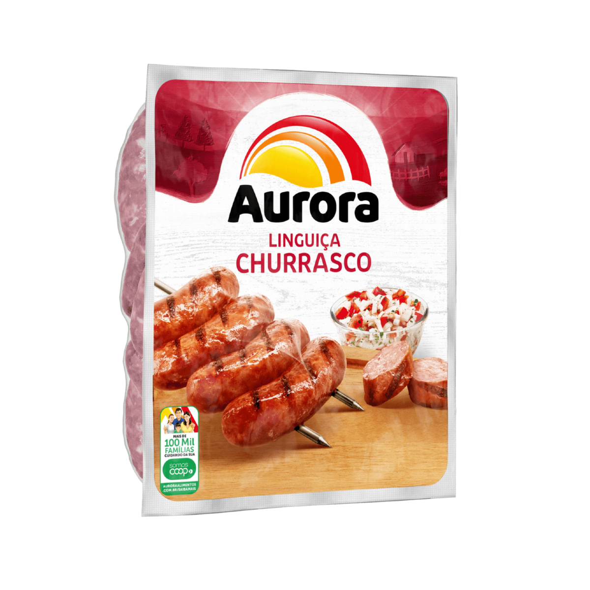 Lingüiça para Churrasco Aurora Aprox. 1,8 Kg