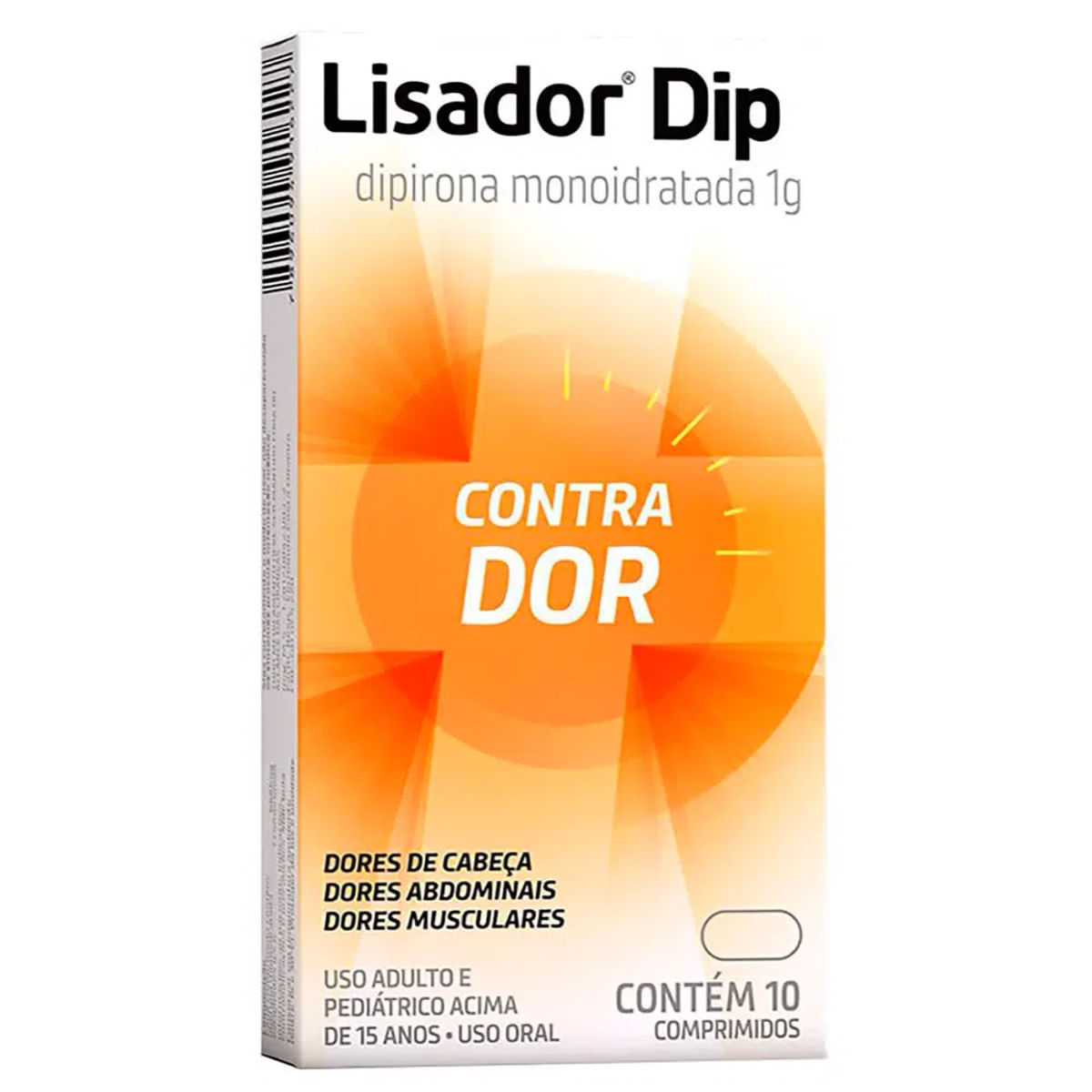 Lisador Dip 1 g 10 Comprimidos