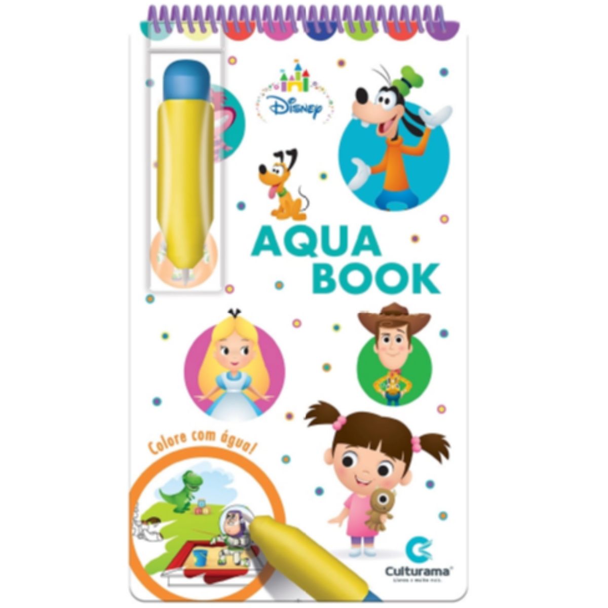 Livro Aquabook Disney Baby Culturama