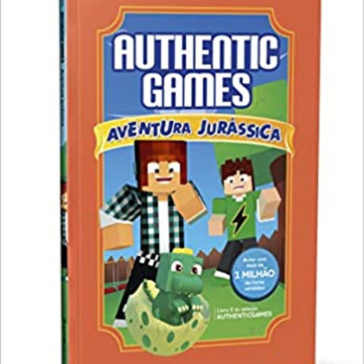 Livro Aventura Jurássica Authentic Games Volume 2