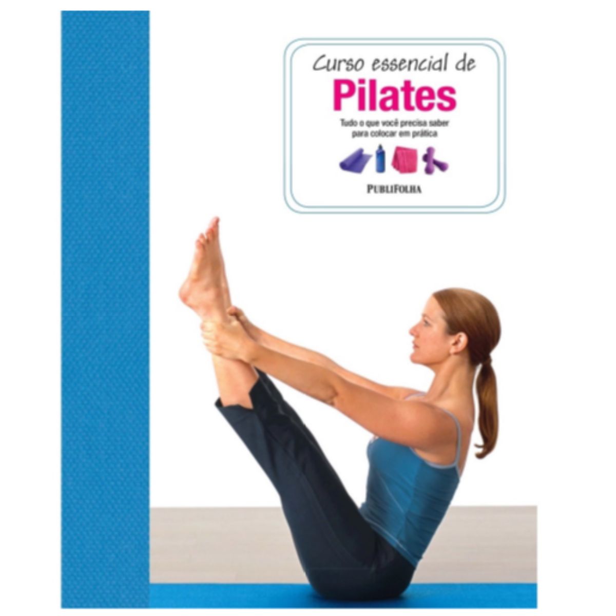 Livro Curso Essencial de Pilates Any Hayes 1 Edição Publifolha