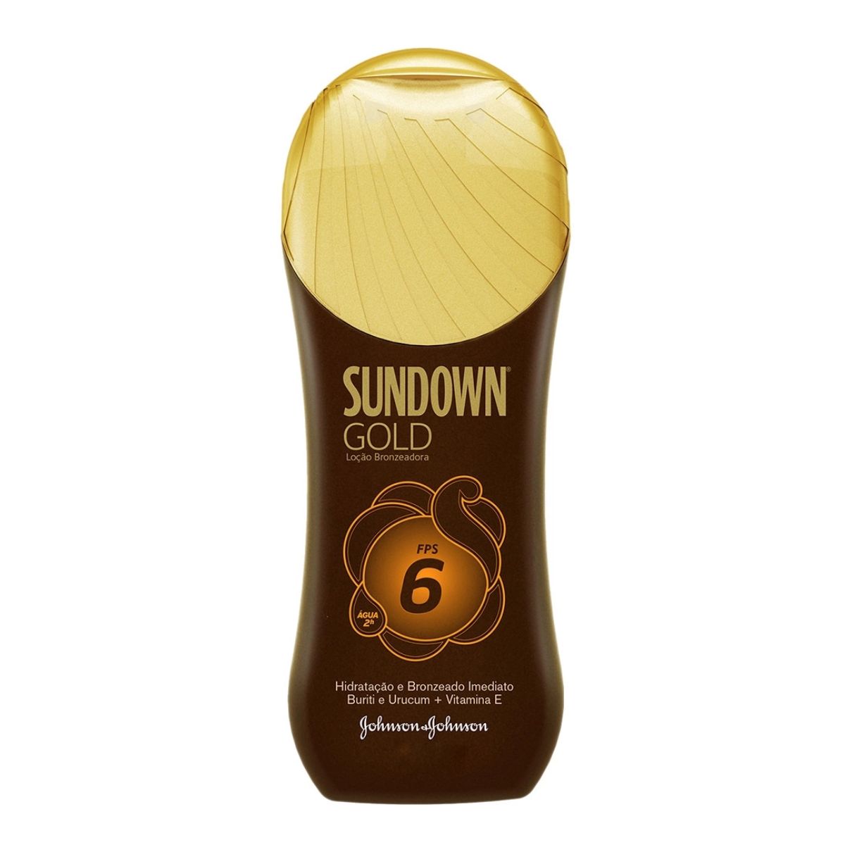 Loção Solar Sundown Gold FPS6 120 ml